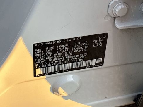 Used 2018 Honda HR-V LX image 20