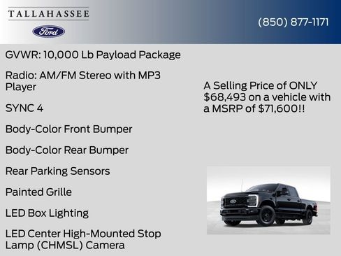 New 2025 Ford F250 XL w/ STX Appearance Package image 12