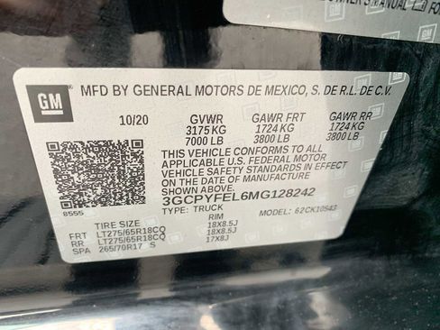Certified 2021 Chevrolet Silverado 1500 LT Trail Boss w/ Convenience Package II AWD/4WD image 33