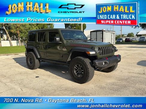 Used 2024 Jeep Wrangler Unlimited Rubicon w/ XTREMEE 35" Tire Package AWD/4WD image 1