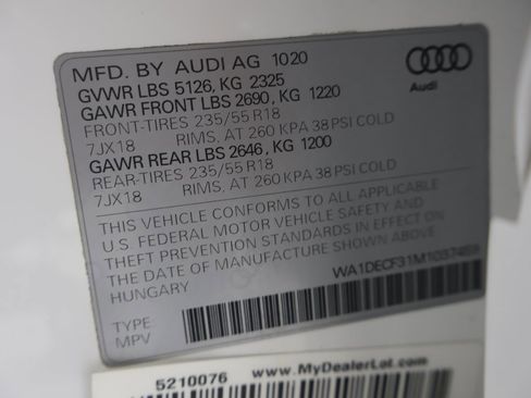 Used 2021 Audi Q3 2.0T Premium image 3