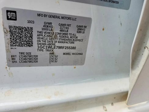 Used 2024 Chevrolet Silverado 2500 W/T w/ WT Convenience Package RWD image 12