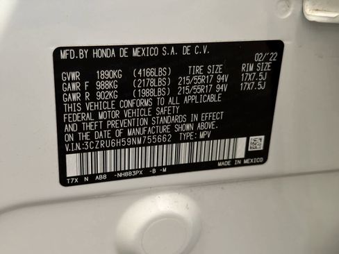 Used 2022 Honda HR-V EX image 38