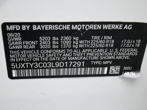 Used 2020 BMW X3 sDrive30i w/ Driving Assistance Package RWD image 19