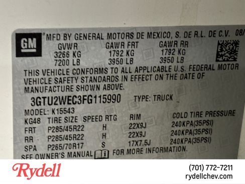 Used 2015 GMC Sierra 1500 Denali w/ Driver Alert Package image 21