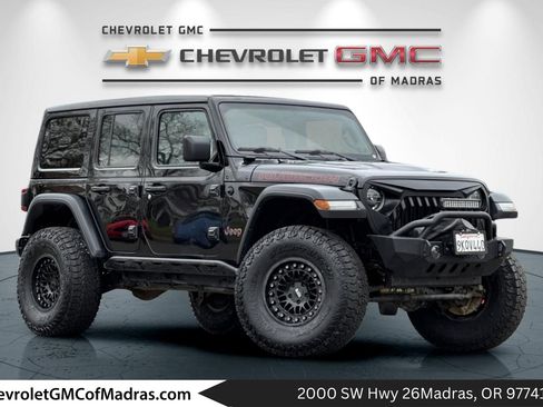 Used 2019 Jeep Wrangler Unlimited Rubicon w/ Steel Bumper Group image 1