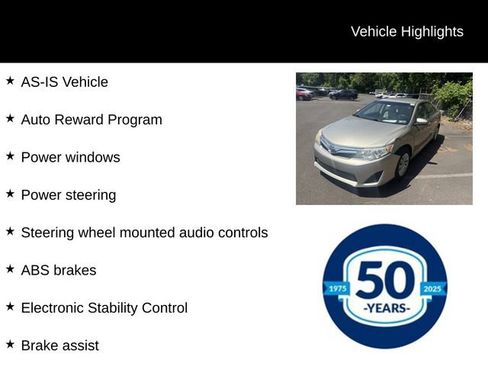 Used 2013 Toyota Camry LE FWD image 5