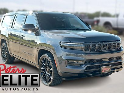 New 2025 Jeep Grand Wagoneer L Series II Obsidian w/ Quick Order Packagew 28T
