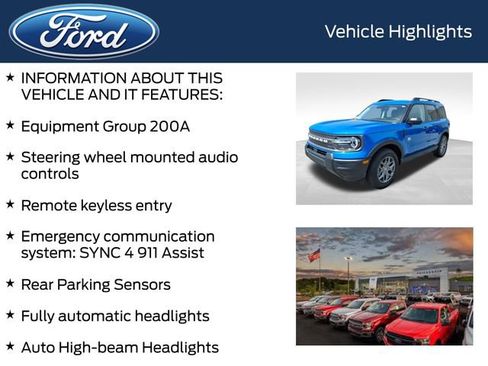 New 2025 Ford Bronco Sport Big Bend AWD/4WD image 4