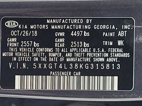 Used 2019 Kia Optima S image 33