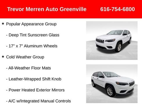 Used 2019 Jeep Cherokee Sport w/ Cold Weather Group AWD/4WD image 19