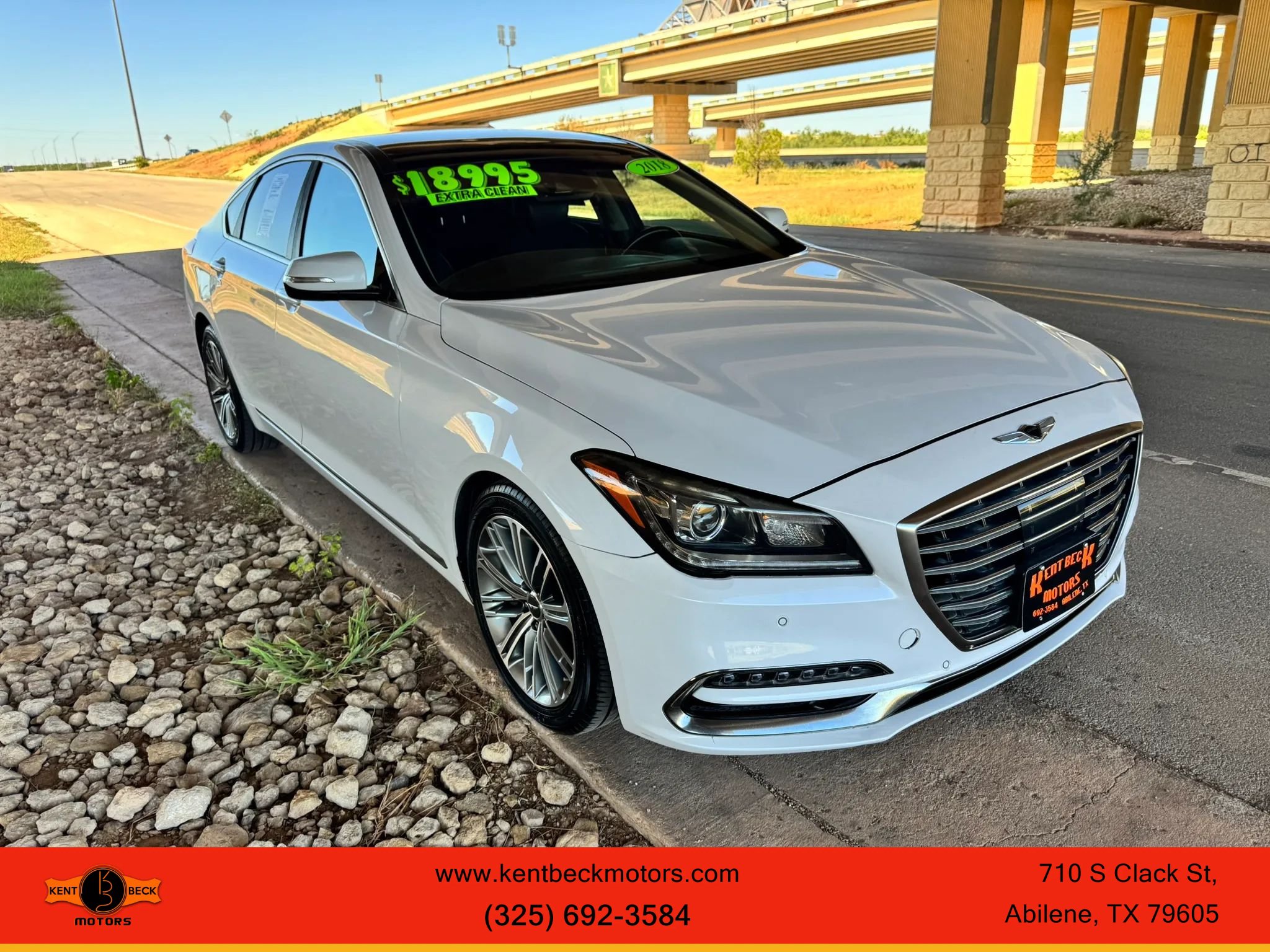 Used 2018 Genesis G80 3.8 w/ Option Group 02 RWD image 1