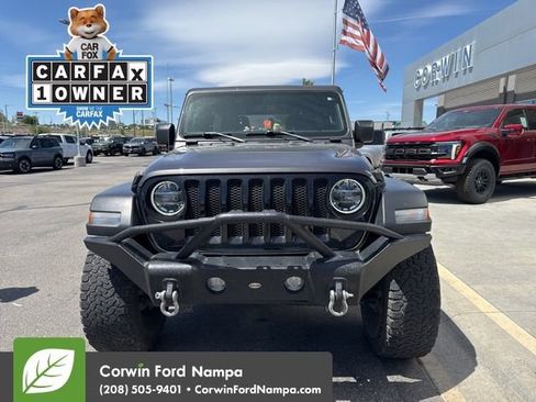 Used 2021 Jeep Wrangler Unlimited Sport AWD/4WD image 2