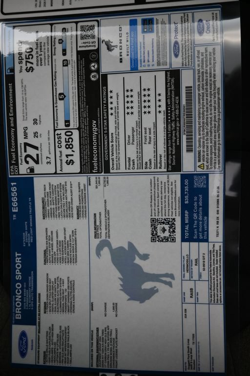 New 2026 Ford Bronco Sport Big Bend w/ Convenience Package AWD/4WD image 24