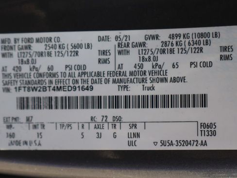 Used 2021 Ford F250 XL w/ STX Appearance Package AWD/4WD image 58