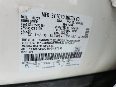 Used 2022 Ford Explorer ST w/ Equipment Group 401A image 34