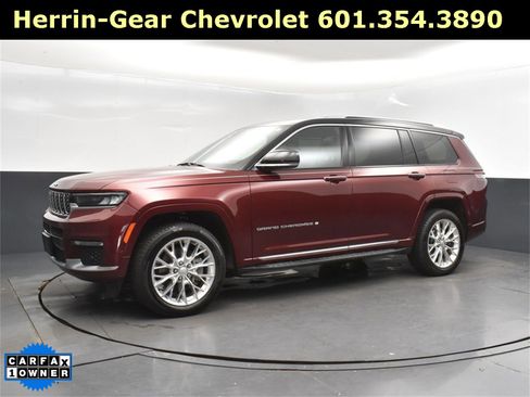 Used 2021 Jeep Grand Cherokee L Summit w/ Advanced Protech Group IV image 3