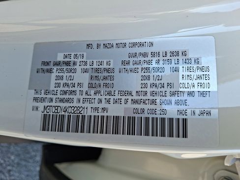 Used 2019 MAZDA CX-9 Grand Touring image 28