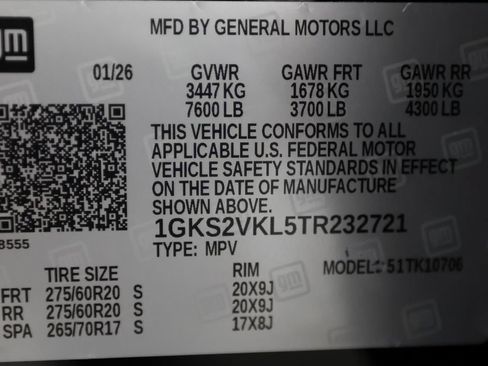 Used 2026 GMC Yukon AT4 Ultimate w/ LPO, Floor Liner Package AWD/4WD image 62