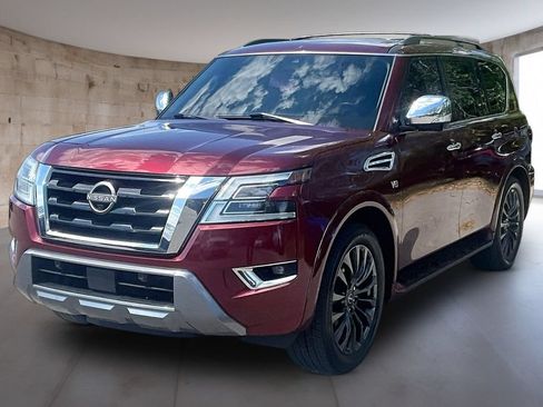 Used 2022 Nissan Armada Platinum w/ Captain's Chairs Package RWD image 13