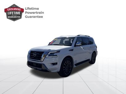 Certified 2023 Nissan Armada Platinum w/ Captain's Chairs Package
