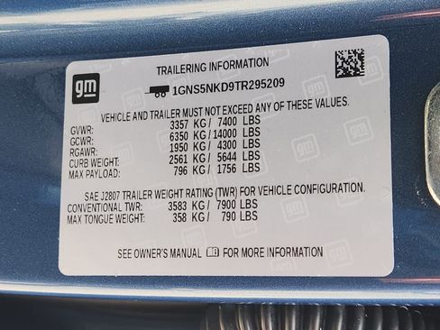 New 2026 Chevrolet Tahoe LT w/ Comfort Package image 8