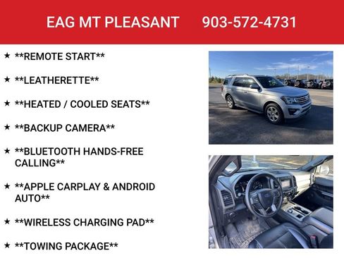 Used 2019 Ford Expedition XLT w/ Equipment Group 202A image 4