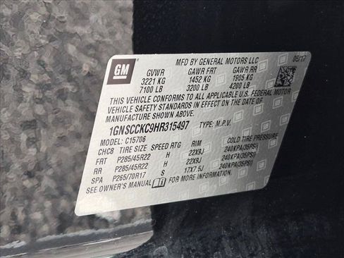 Used 2017 Chevrolet Tahoe Premier RWD image 25