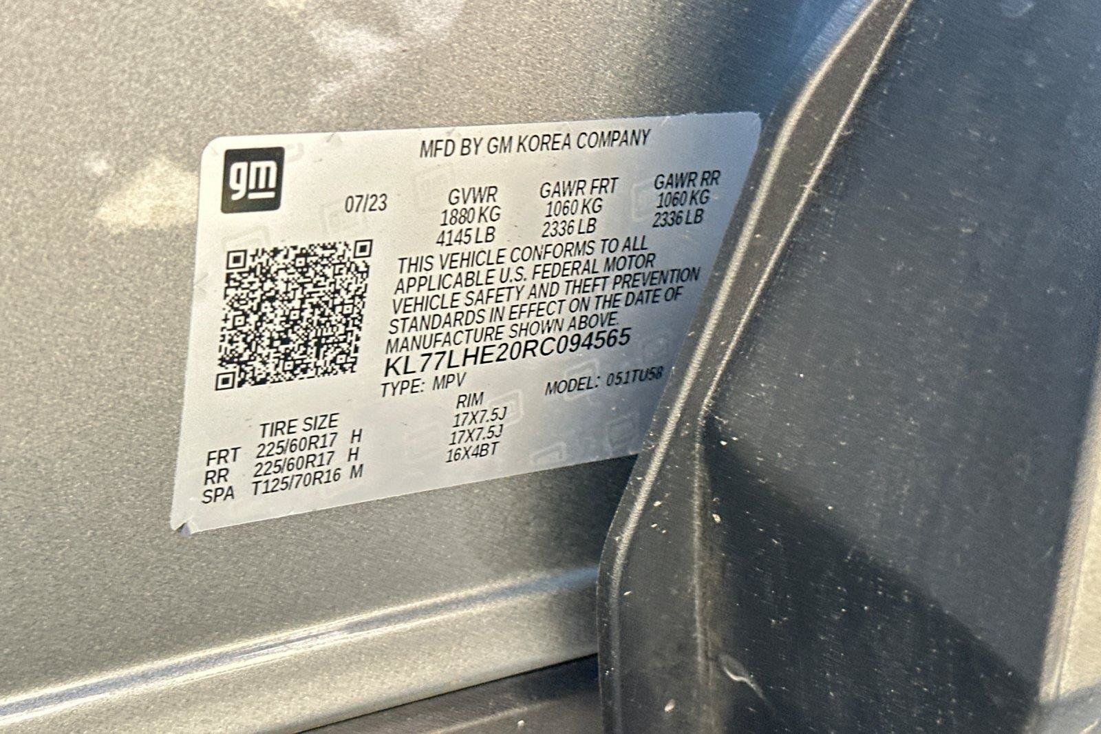 Used 2024 Chevrolet Trax LT w/ Driver Confidence Package FWD image 29