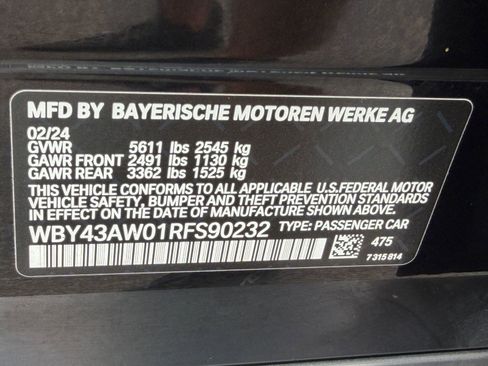 Used 2024 BMW i4 eDrive35 w/ Convenience Package image 21