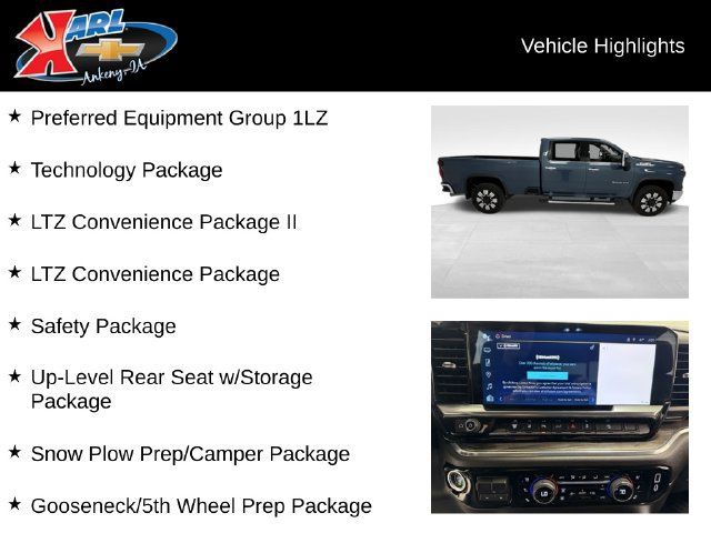 Certified 2024 Chevrolet Silverado 3500 LTZ w/ LTZ Premium Package AWD/4WD image 2