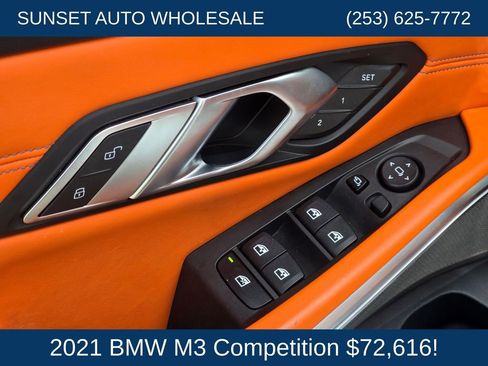 Used 2021 BMW M3 Competition RWD image 29