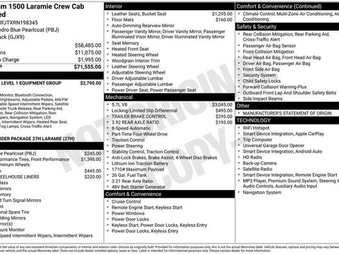 Used 2024 RAM 1500 Laramie AWD/4WD image 4