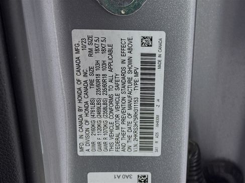 Certified 2024 Honda CR-V EX-L image 32