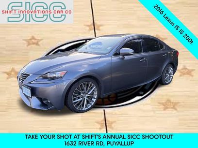 Used 2016 Lexus IS 200t 200t w/ Navigation System Package