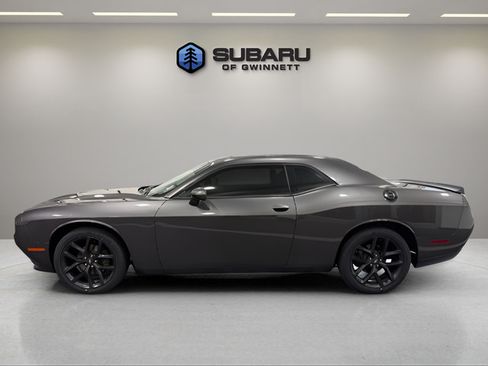 Used 2021 Dodge Challenger SXT w/ Blacktop Package RWD image 2