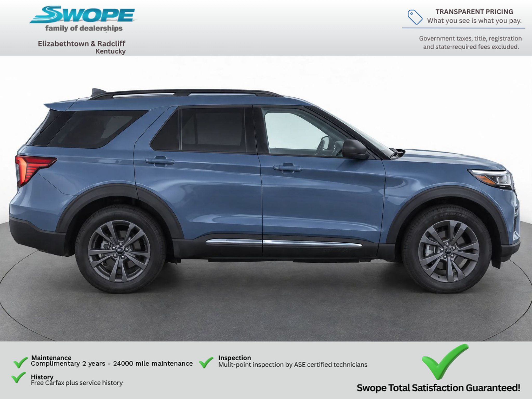 Used 2025 Ford Explorer Active w/ Active Comfort Package AWD/4WD image 4