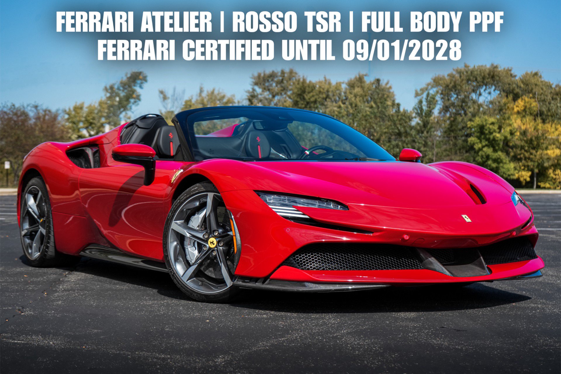 Used 2023 Ferrari SF90 Spider AWD/4WD image 1