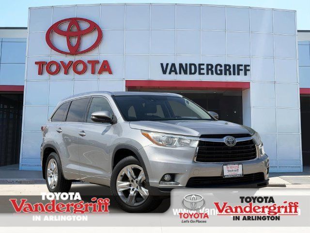 Used 2015 Toyota Highlander Limited Platinum AWD/4WD image 1