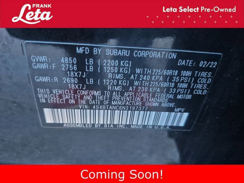 Used 2022 Subaru Outback Limited AWD/4WD image 26