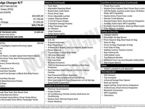 Used 2022 Dodge Charger R/T w/ Blacktop Package image 2