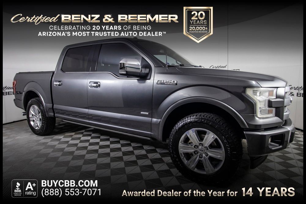 Used 2017 Ford F150 Platinum RWD image 1