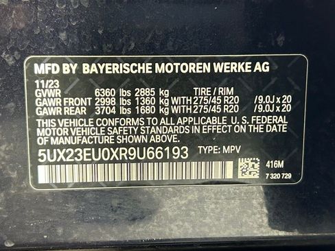 Used 2024 BMW X5 xDrive40i w/ M Sport Package image 38