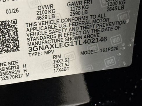 New 2026 Chevrolet Equinox RS FWD image 28
