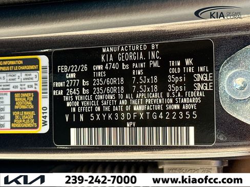 New 2026 Kia Sportage EX image 40