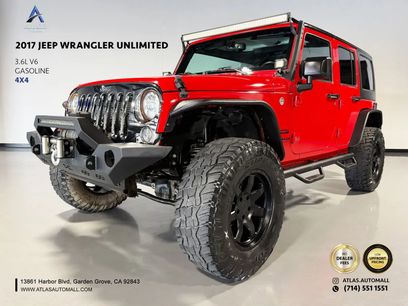 Used 2017 Jeep Wrangler Unlimited Sport w/ Quick Order Package 24S