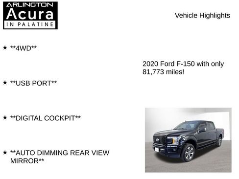 Used 2020 Ford F150 XL w/ Equipment Group 101A Mid AWD/4WD image 8