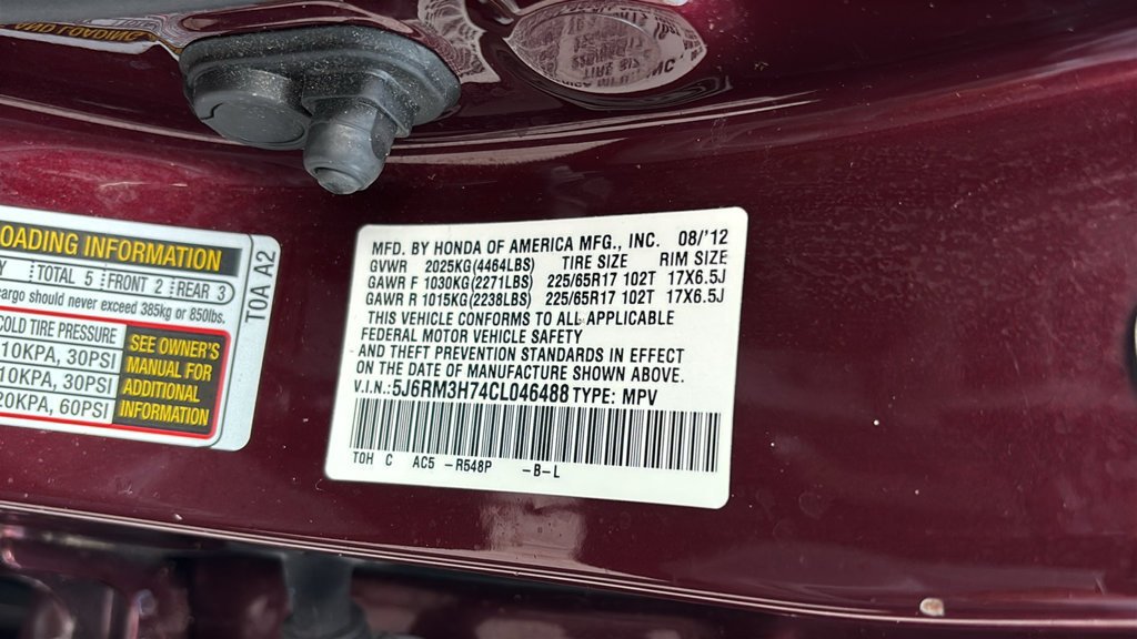 Used 2012 Honda CR-V EX-L image 34