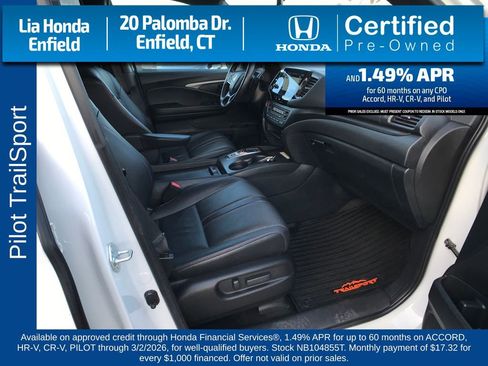 Certified 2022 Honda Pilot TrailSport image 33
