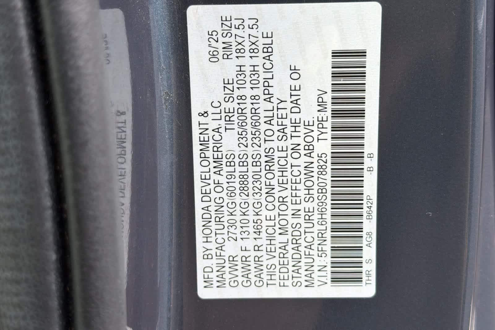Used 2025 Honda Odyssey EX-L image 29